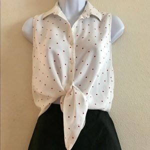 Japna Polka-Dot Blouse